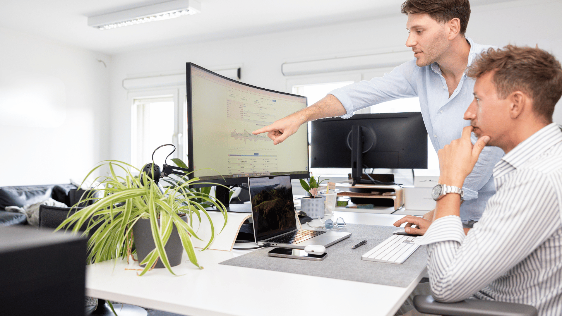 Das Markenwerk-Team im Office